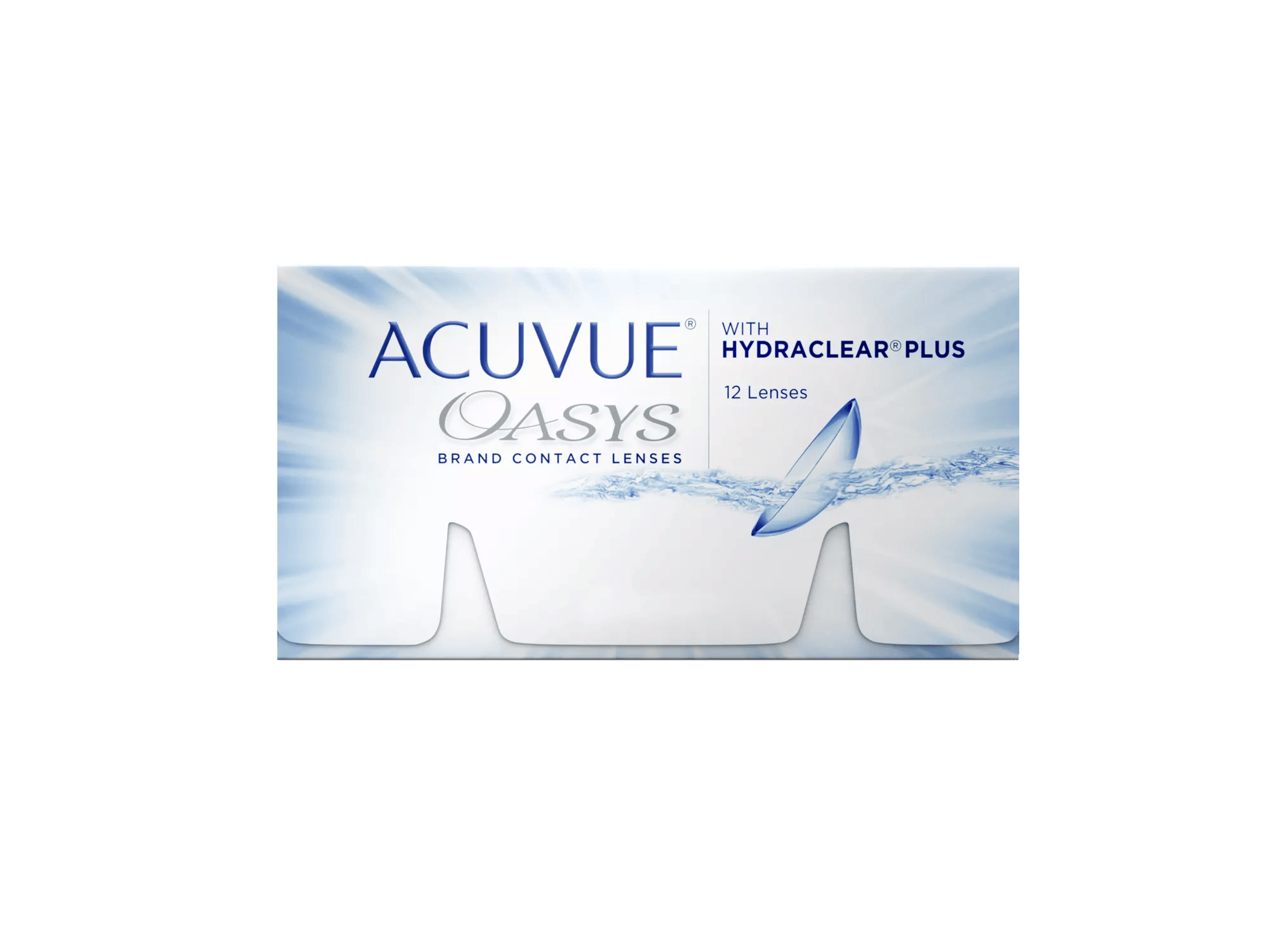 Box of ACUVUE OASYS contact lenses
