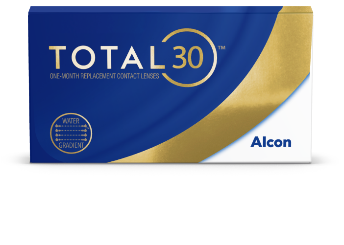 Box of TOTAL30 contact lenses